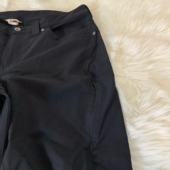 Duluth Trading Co Pants Womens 14x33 Black Flexpedition Hiking Stretch Outdoors - Picture 4 of 12